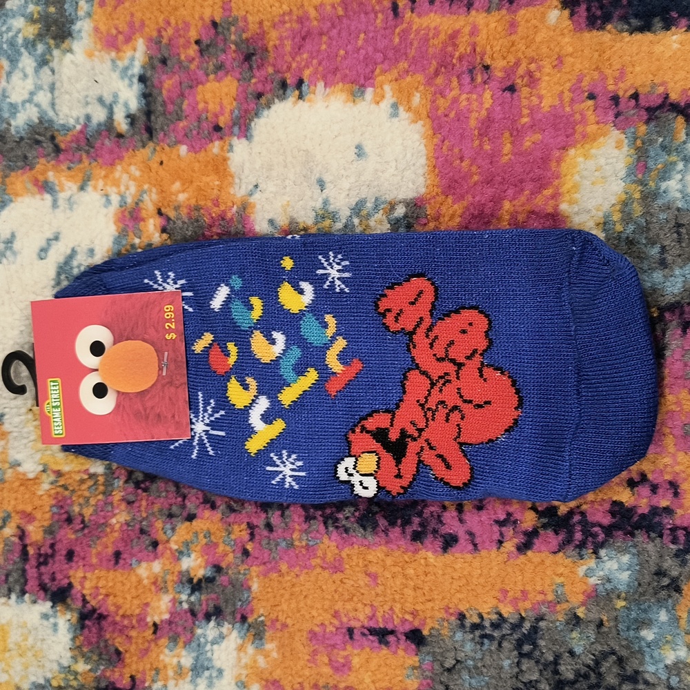 NWT Sesame Street Socks (Elmo)